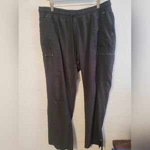 Womens Wide Leg Scrub Pants